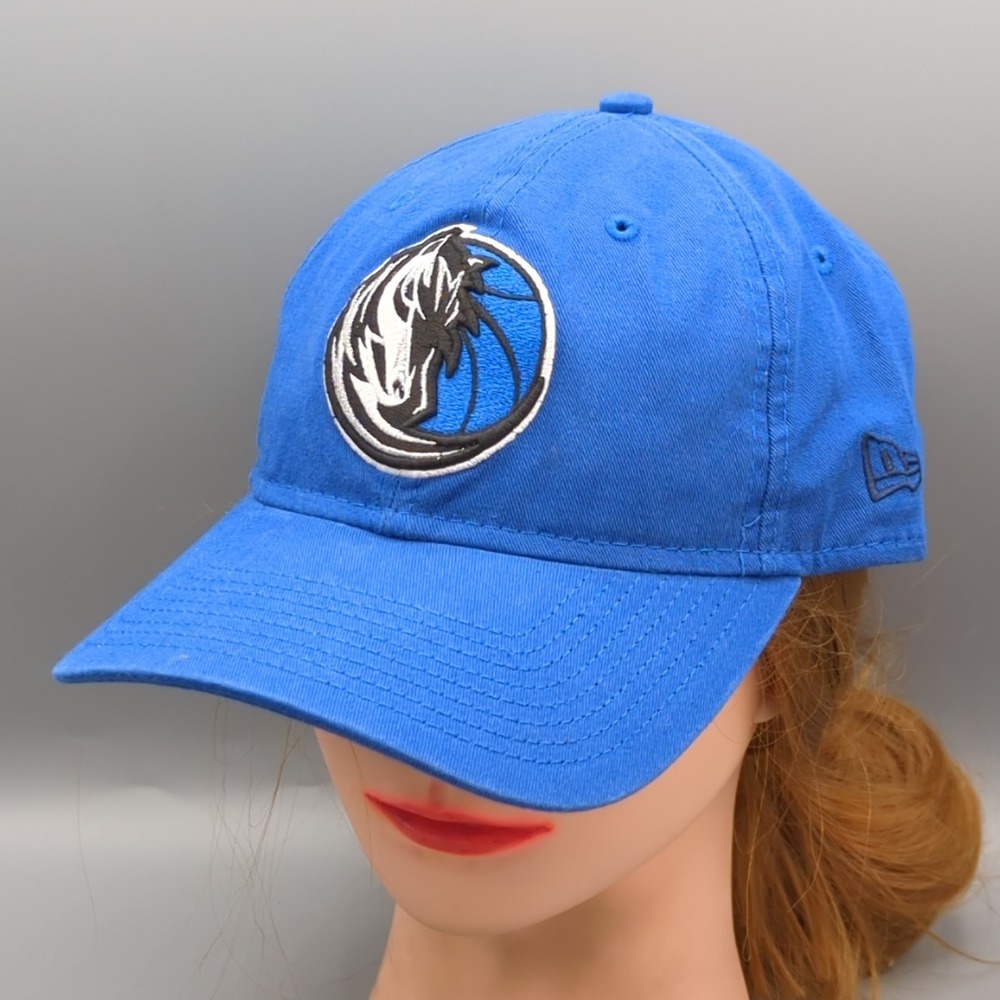 Dallas Mavericks New Era 9TWENTY Adjustable Hat Blue NBA Cap OSFM Capitol